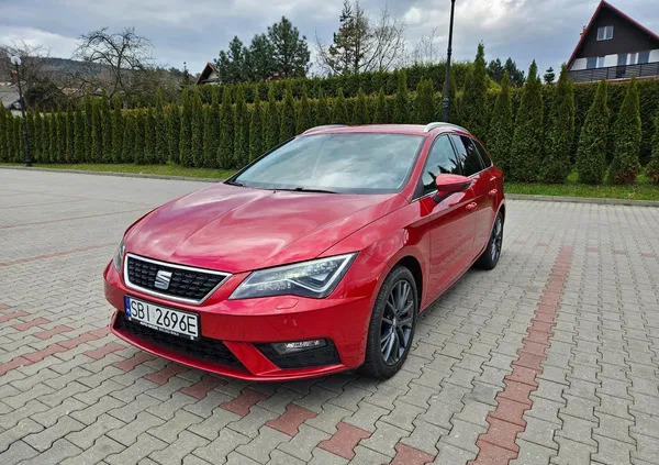 seat leon śląskie Seat Leon cena 60900 przebieg: 95600, rok produkcji 2018 z Moryń